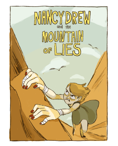 The cover of Nancy Drew and the Mountain of Lies